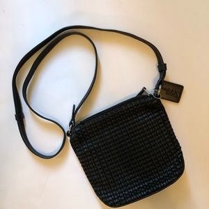 The Sak Leather Mesh Purse
